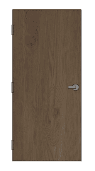 economy prefinished commercial wood door