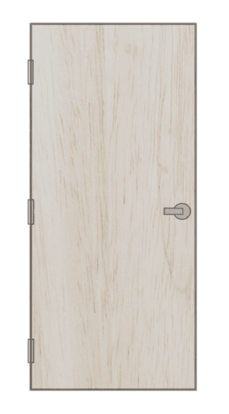 paint grade commercial wood door
