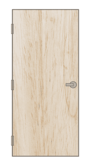 stain grade commercial wood door